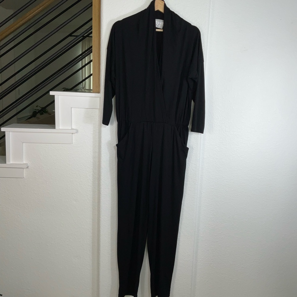 Sarah Liller Chic Black Jumpsuit